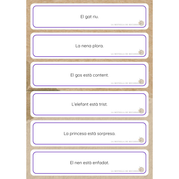 MOSTRA. TARGETES - LECTURA DINÀMICA