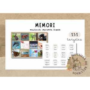 TAREGETES - Memori lectoescriptura