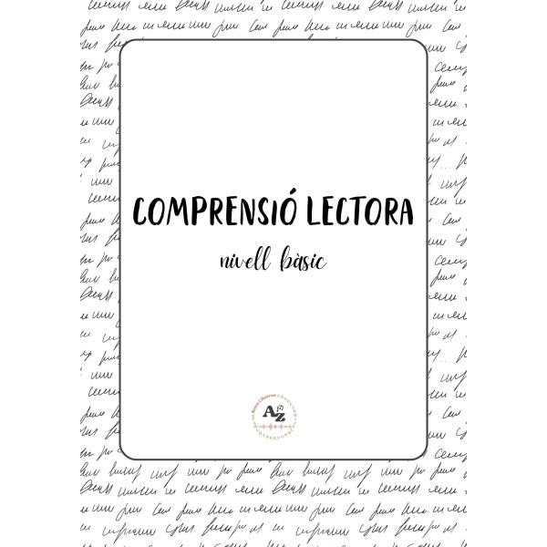 COMPRENSIONS LECTORES - NIVELL BÀSIC