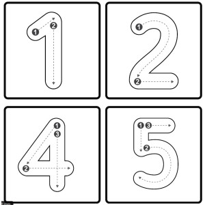 Tarjetas con números ABN