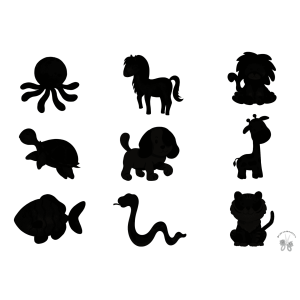 ✨ Animales y sombras ✨