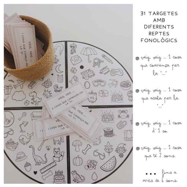 Veig, veig..... reptes fonològics. (consciència fonològica)