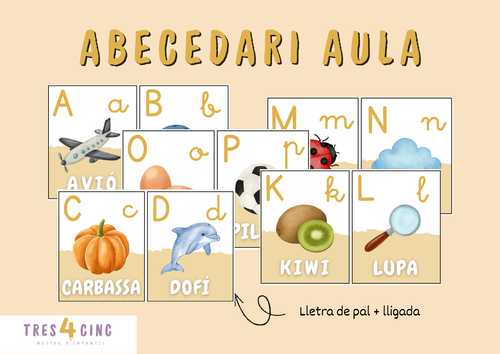 ABECEDARI AULA PAL I LLIGADA
