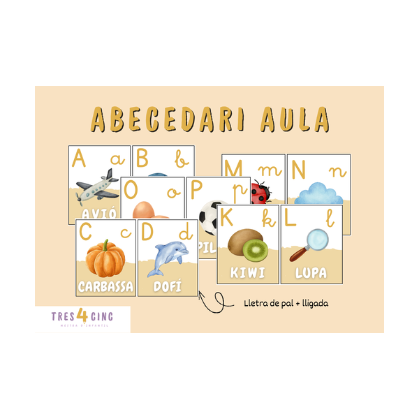 ABECEDARI AULA PAL I LLIGADA