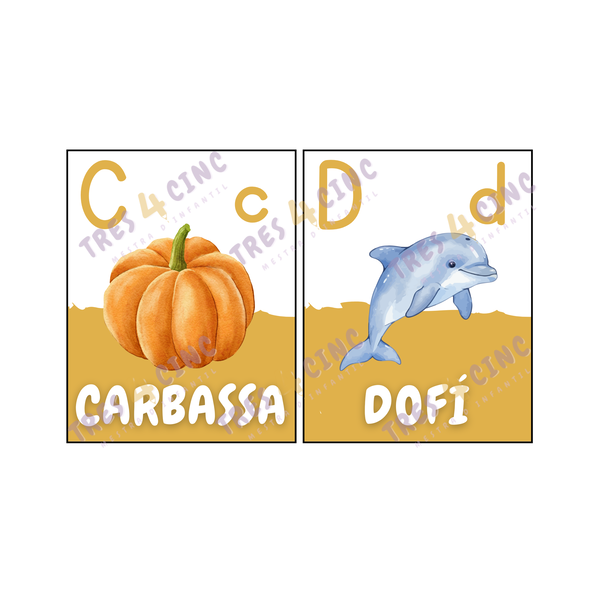 ABECEDARI AULA PAL I IMPREMTA