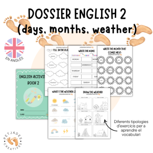 DOSSIER ENGLISH 2 (days, months and weather) - petjadescreatives