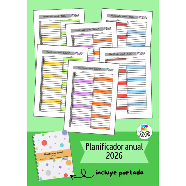 Planificador anual 2026
