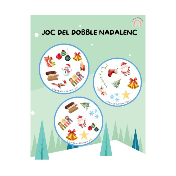 Joc del dobble Nadalenc
