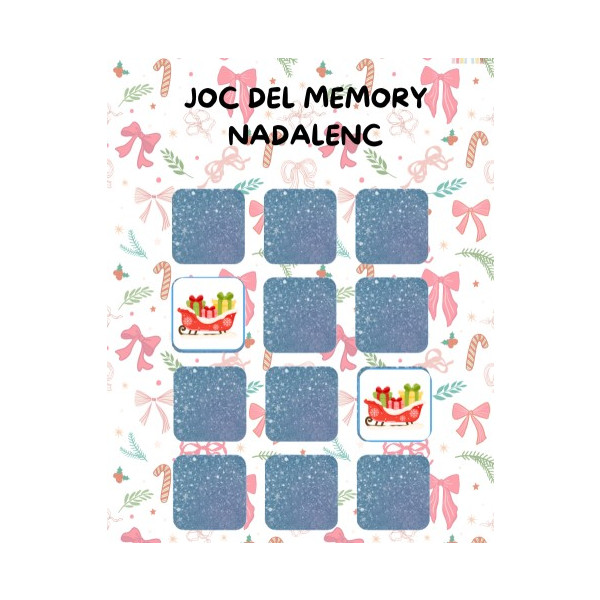 Joc del memory Nadal
