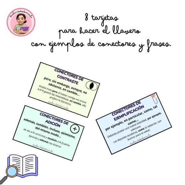 LLAVERO de CONECTORES del DISCURSO