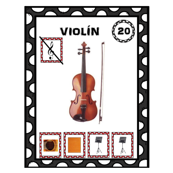 ATRAPEMOS LOS INSTRUMENTOS: JUEGO DE CARTAS