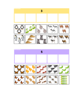 Clasificamos según la cantidad de animales