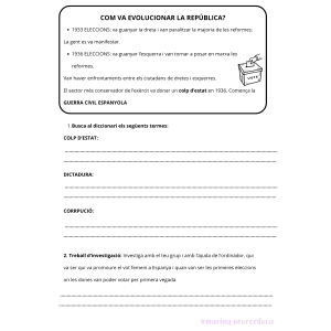 DOSSIER ESPANYA SXX-SXXI