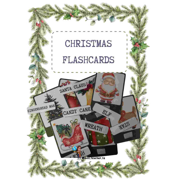 Chistmas vocabulary: Flashcards