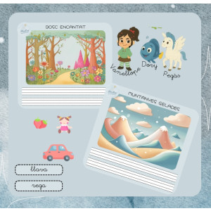 Escritura creativa con personajes de películas