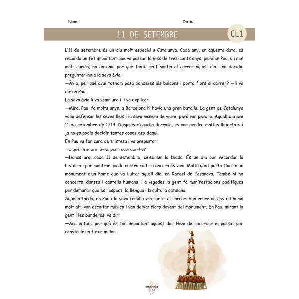 DOSSIER COMPRENSIÓ LECTORA MULTINIVELL - 4t de primària