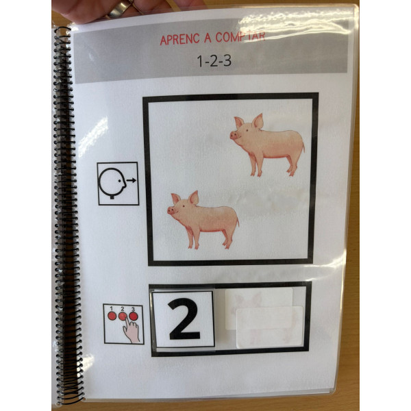 Aprenc a comptar 1-2-3 TEACCH