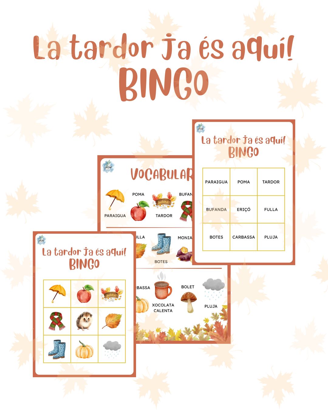BINGO - LA TARDOR JA ÉS AQUÍ!