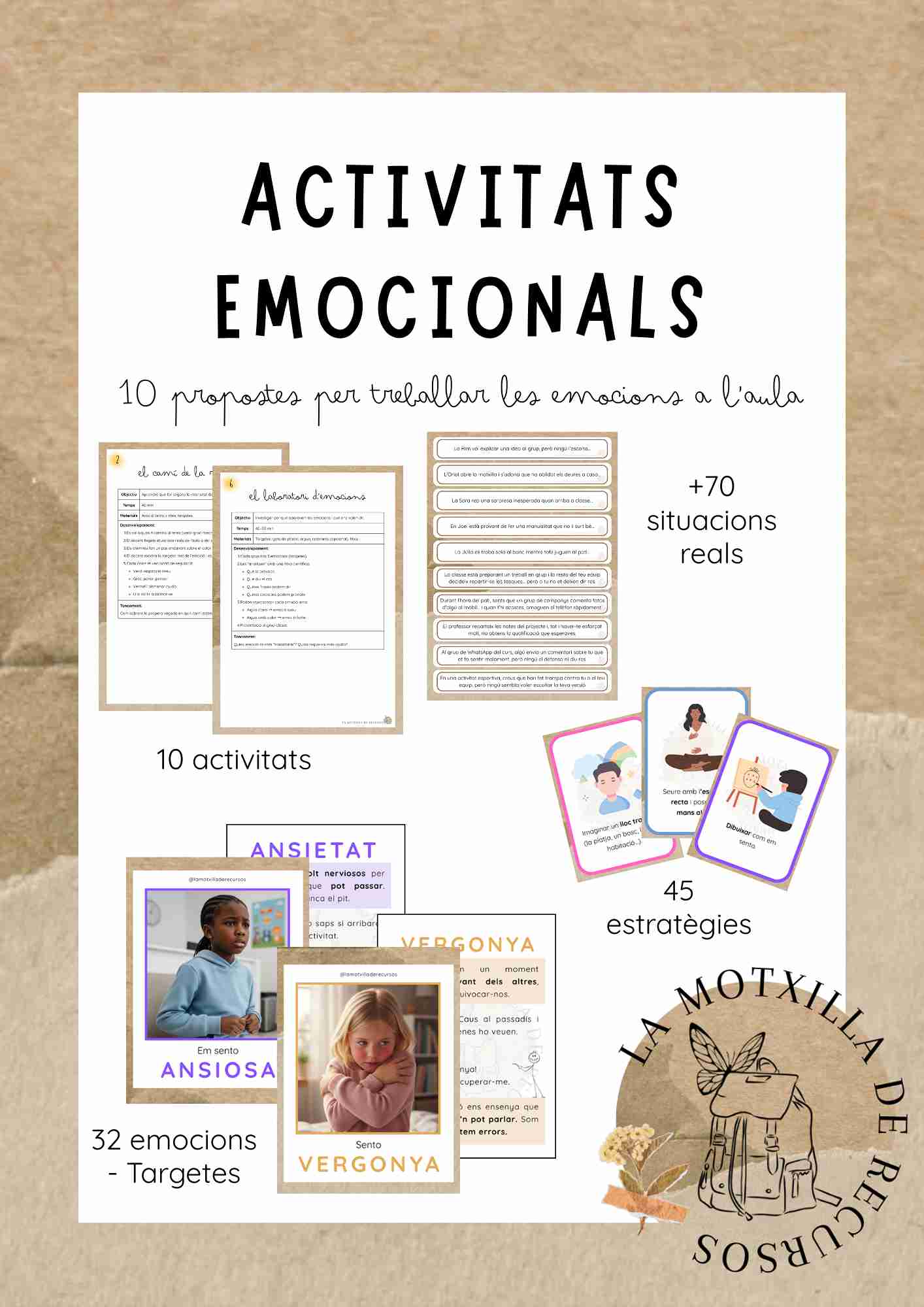 10 propostes per treballar les emocions a l’aula