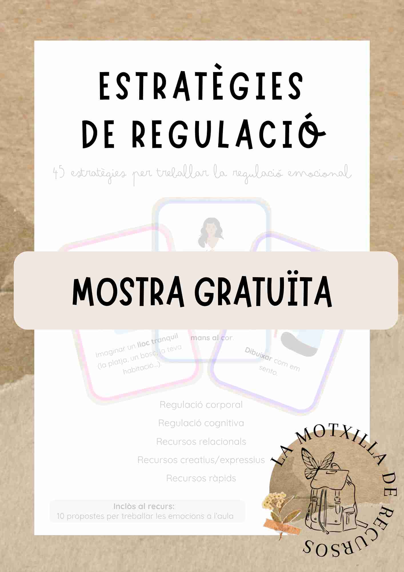MOSTRA. 45 estratègies per treballar la regulació emocional