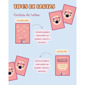 ROMPE EL CÍRCULO - Juego de Cartas 25N (Castellano y Catalán)