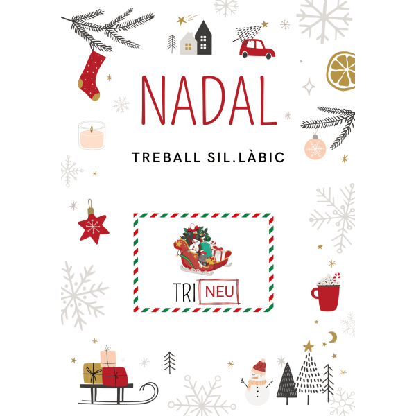 NADAL. TREBALL DE LA SÍL.LABA