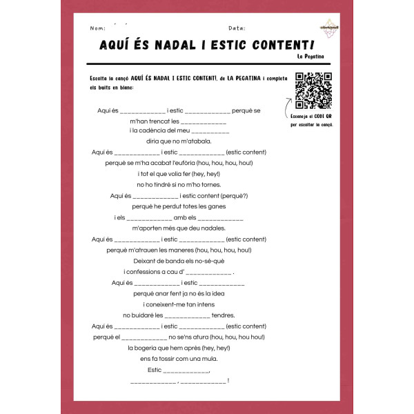 Quadern d'activitats d'hivern (CM)