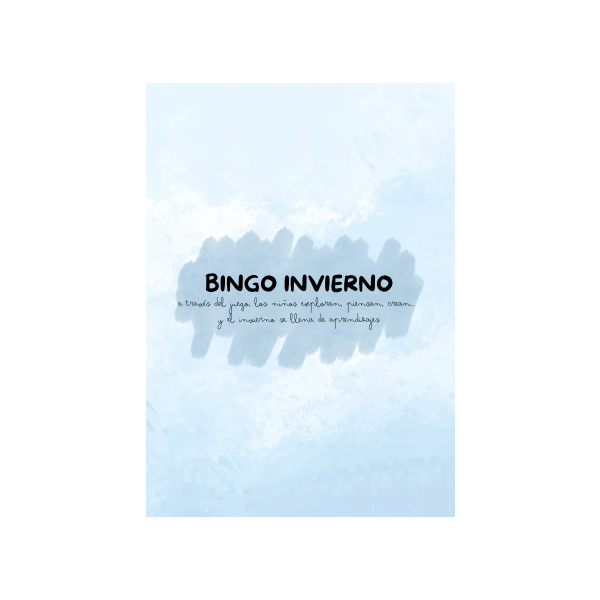 Bingo invierno