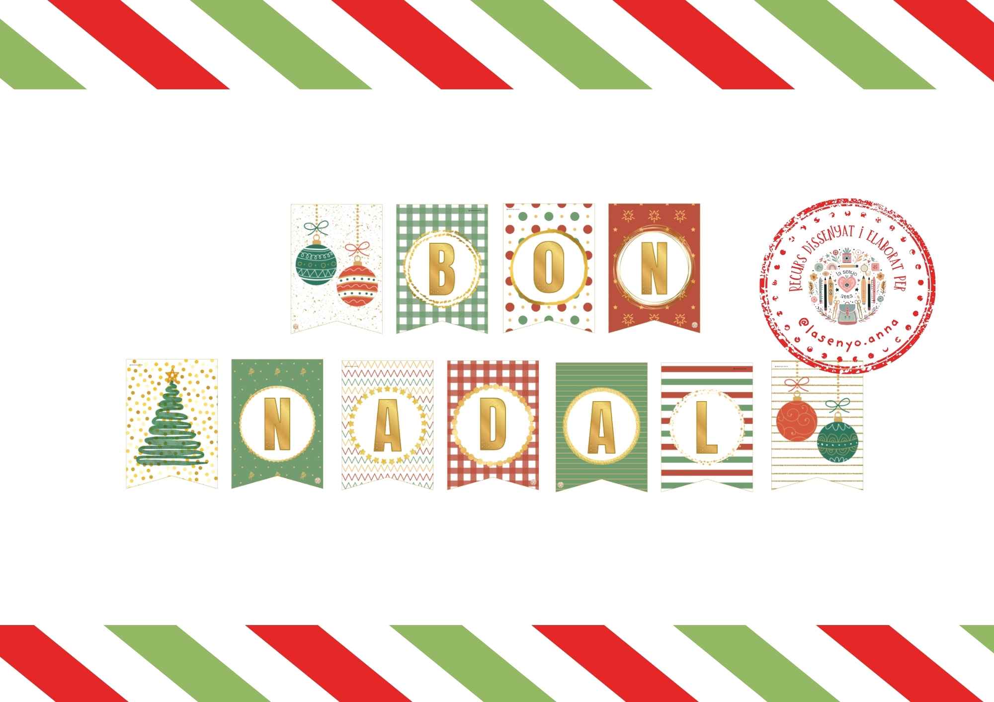 BANDEROLES BON NADAL