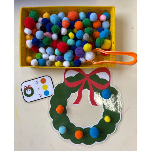 Coronas navideñas (conteo)