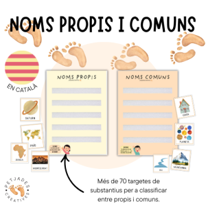 NOMS PROPIS I COMUNS - petjadescreatives