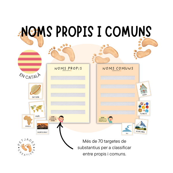 NOMS PROPIS I COMUNS - petjadescreatives