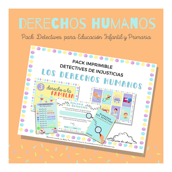 PACK DETECTIVES DE INJUSTICIAS | LOS DERECHOS HUMANOS