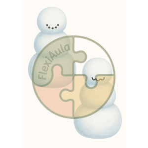 Vesteix el ninot de neu