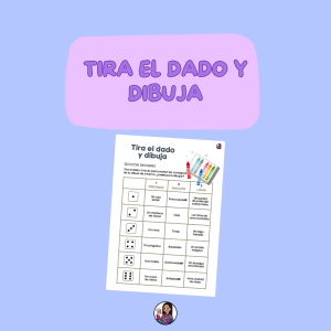 Tira el dado y dibuja (CAT/CAST)