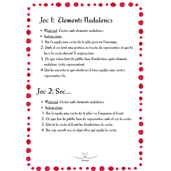 8 jocs iòguics nadalencs