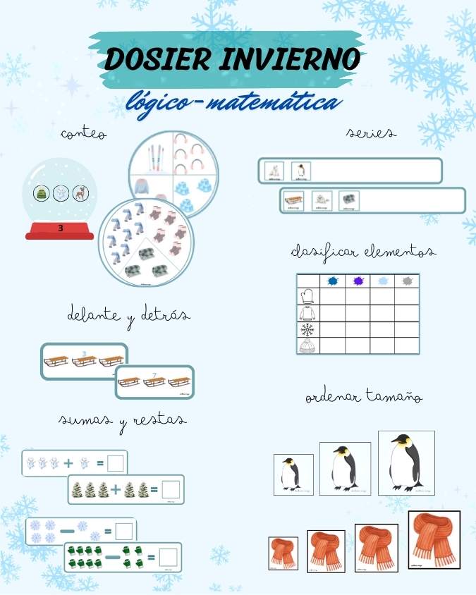 Dosier invierno- Lógicomatemática