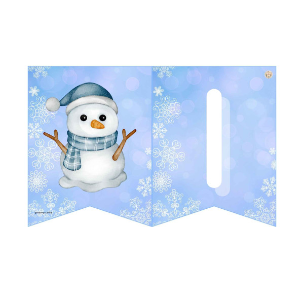 BANDERINES DECORATIVOS INVIERNO