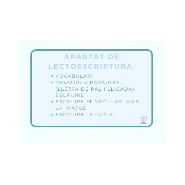 Dossier d'hivern- Part 1 lectoescriptura