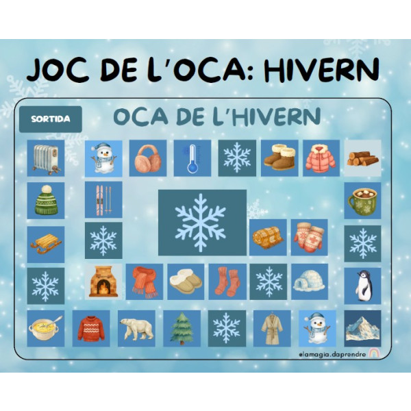 Joc de l'oca: hivern