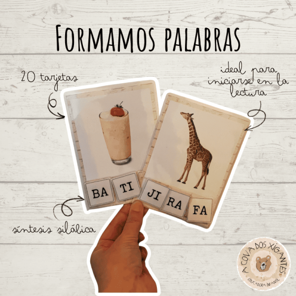 Formamos palabras de 3 sílabas