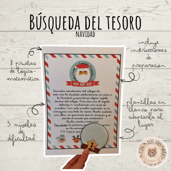 Búsqueda del tesoro de Navidad
