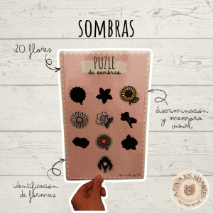 Sombras de flores
