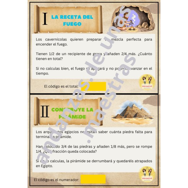 Escape room: Viaje en el tiempo