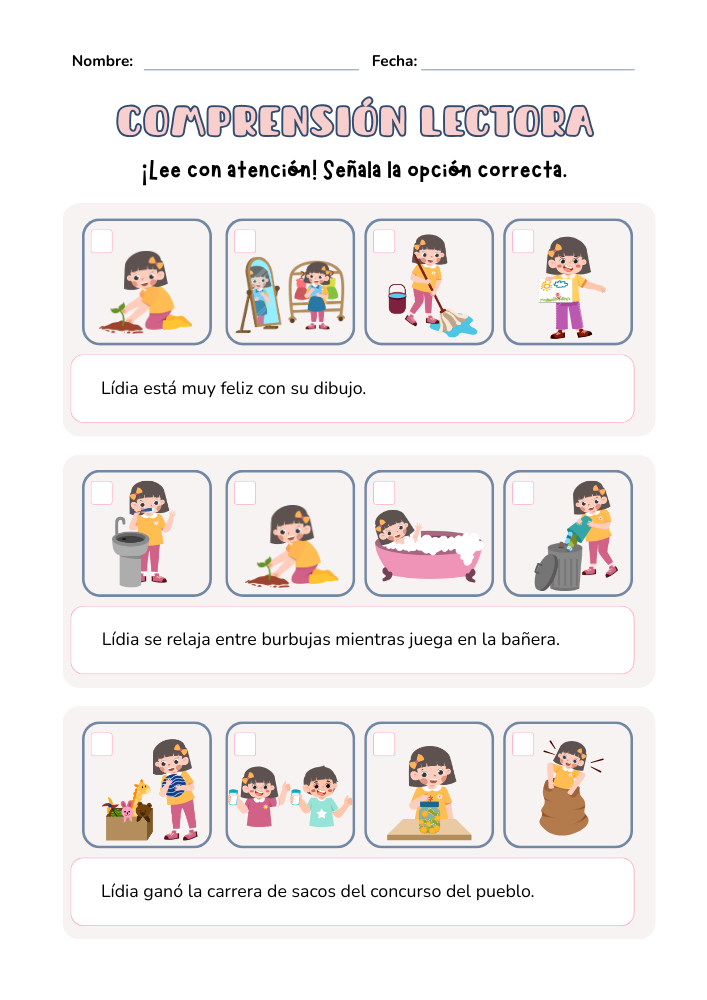 Comprensión lectora (CAT & CAST)