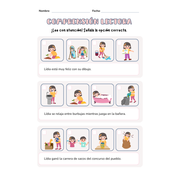 Comprensión lectora (CAT & CAST)