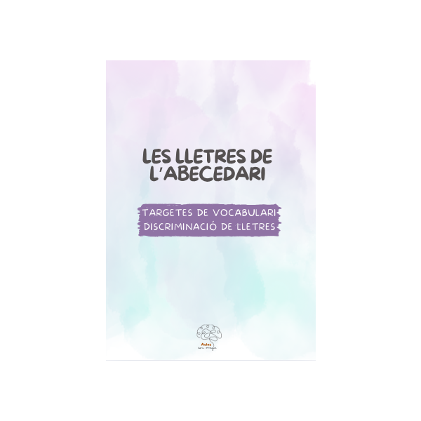 Les lletres de l'abecedari