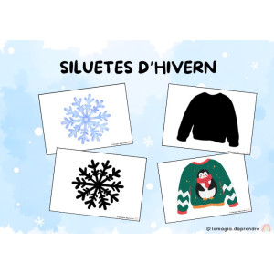 Siluetes d'hivern