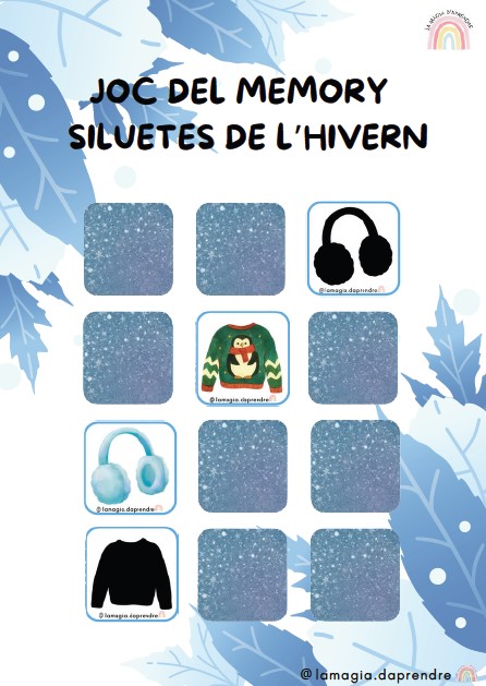 Memory siluetes hivern