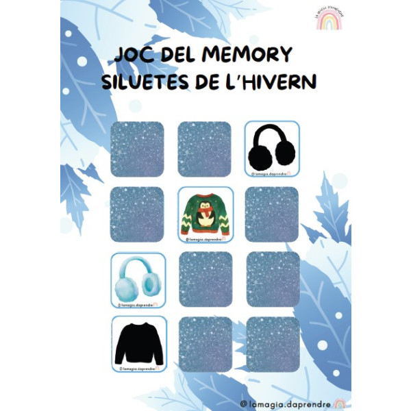 Memory siluetes hivern